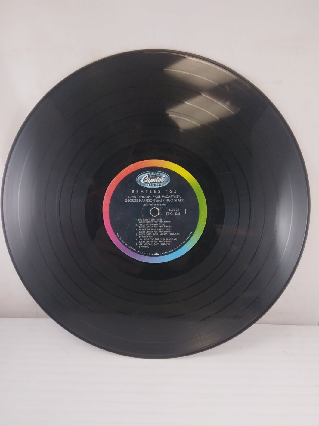 BEATLES'65 (VINYL - LP) CAPITOL RECORDS