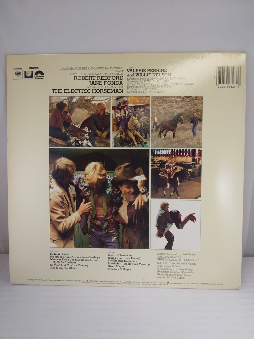 THE ELECTRIC HORSEMAN - WILLIE NELSON (1979) VINYL LP JS-36327