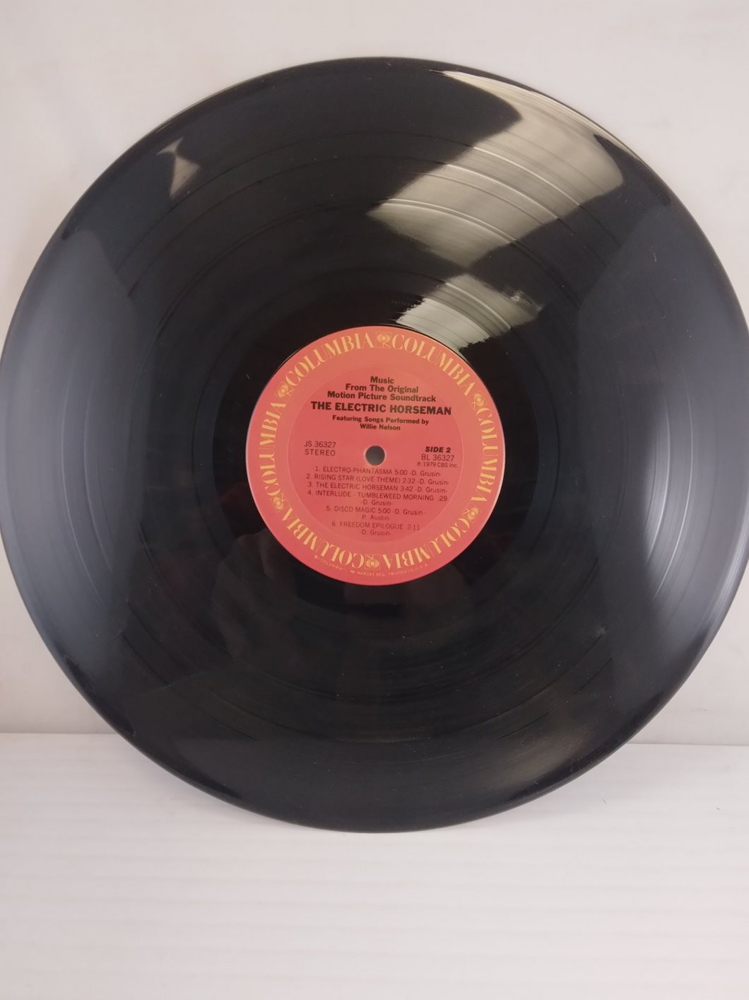 THE ELECTRIC HORSEMAN - WILLIE NELSON (1979) VINYL LP JS-36327