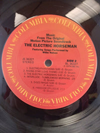 THE ELECTRIC HORSEMAN - WILLIE NELSON (1979) VINYL LP JS-36327