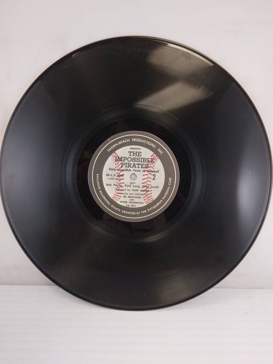 THE IMPOSSIBLE PIRATES [VINYL LP] TB-1001 THORN-BEACH RECORDS