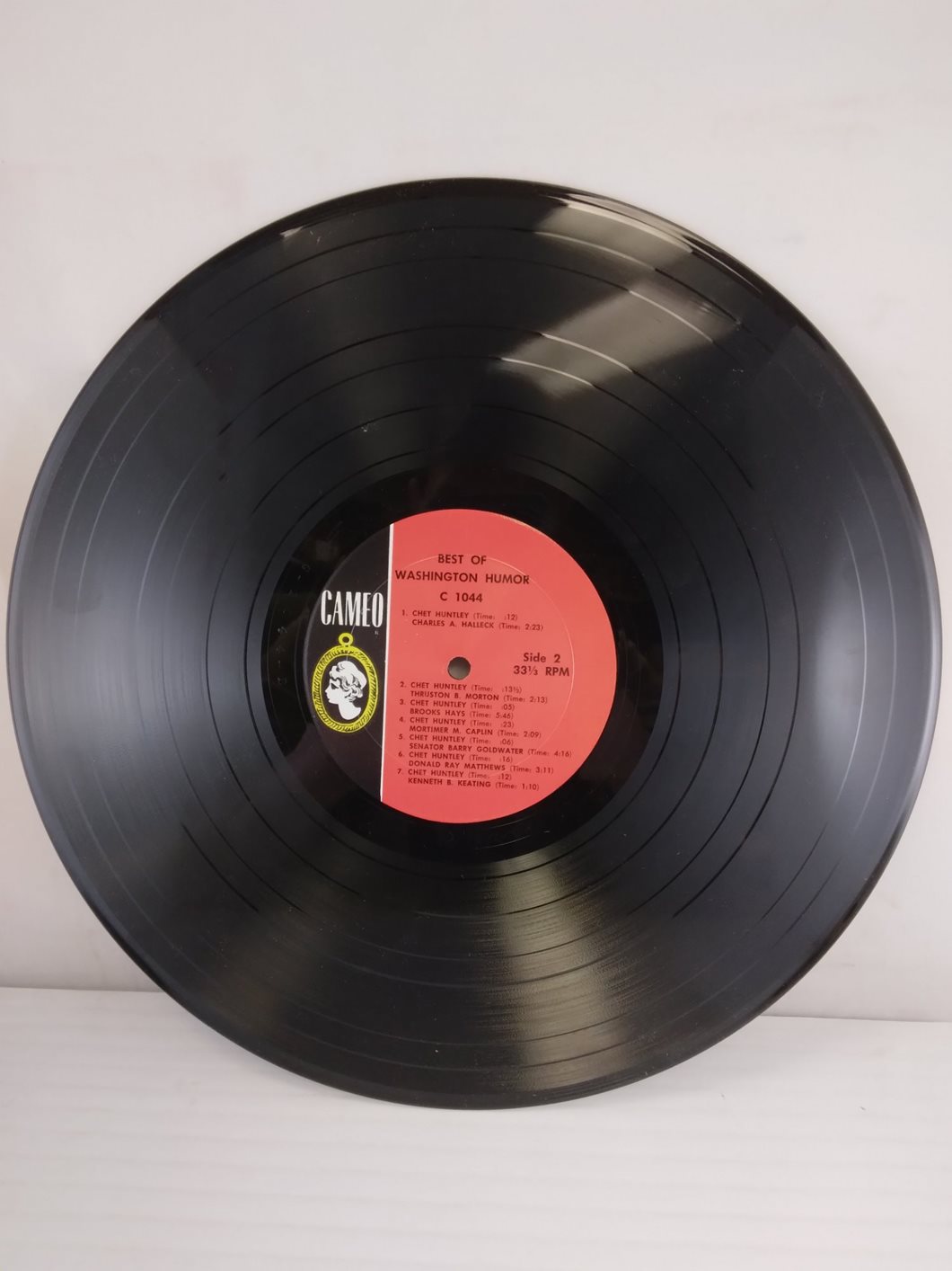 CHET HUNTLEY PRESENTS BEST OF WASHINGTON [VINYL LP] C-1044