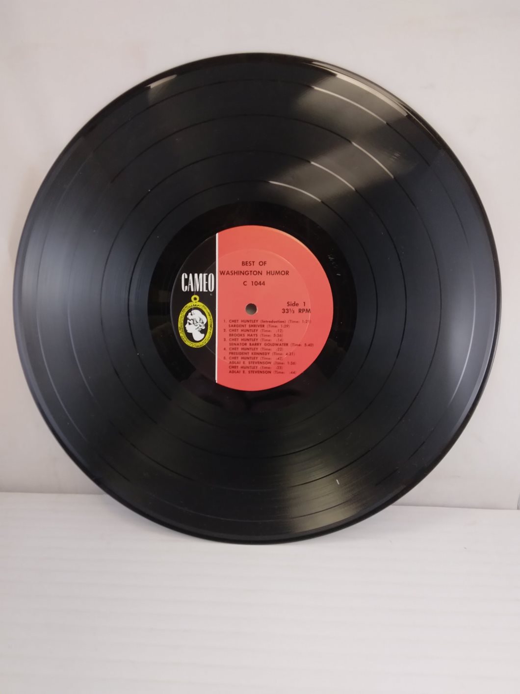 CHET HUNTLEY PRESENTS BEST OF WASHINGTON [VINYL LP] C-1044