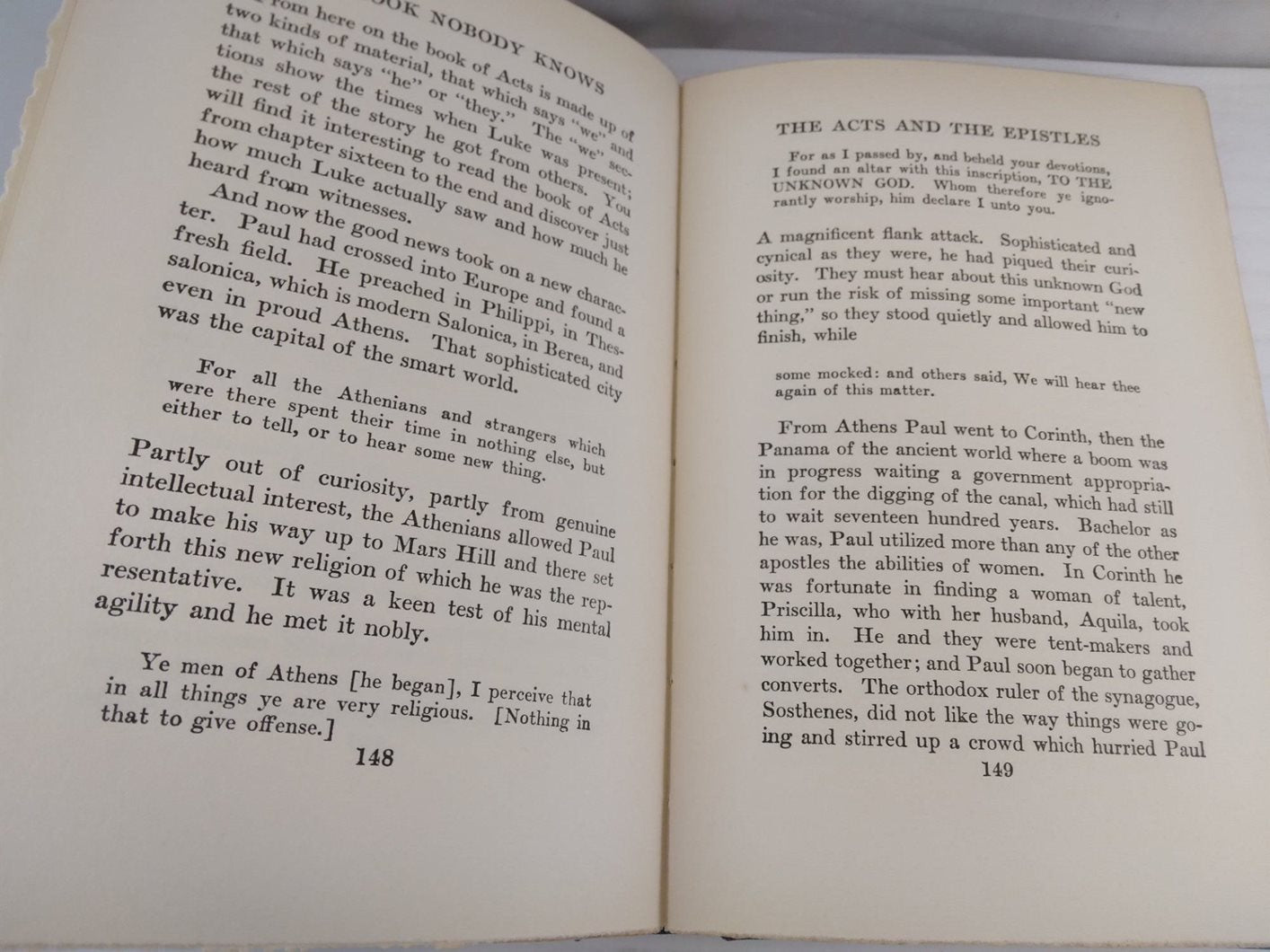 THE BOOK NOBODY KNOWS (1926) BRUCE BARTON