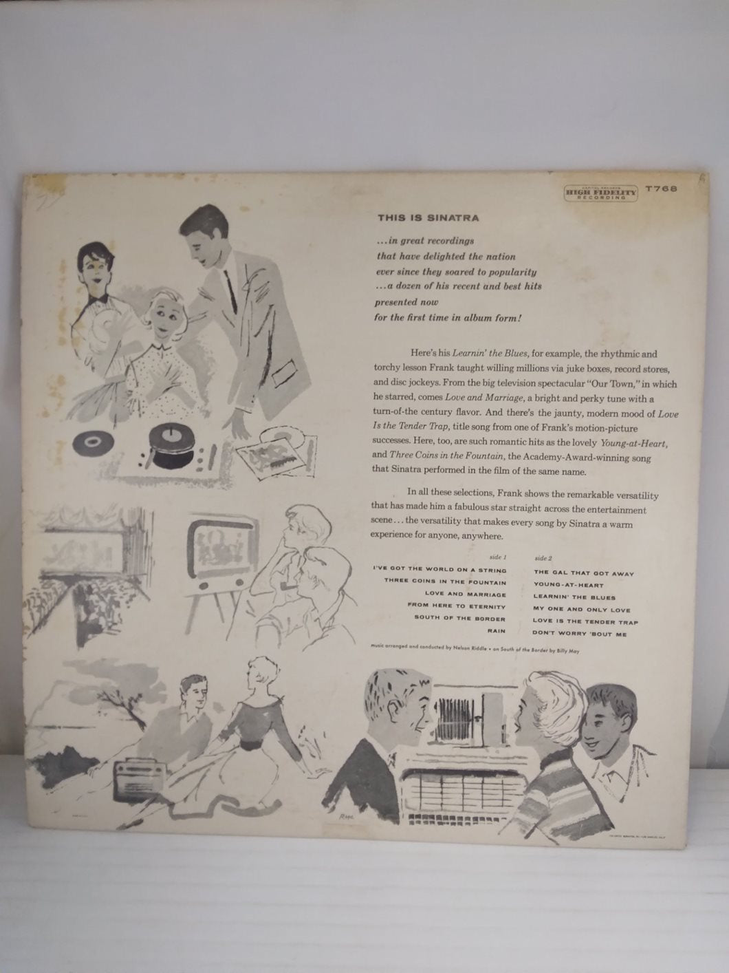 THIS IS SINATRA! - FRANK SINATRA [VINYL LP] T-768