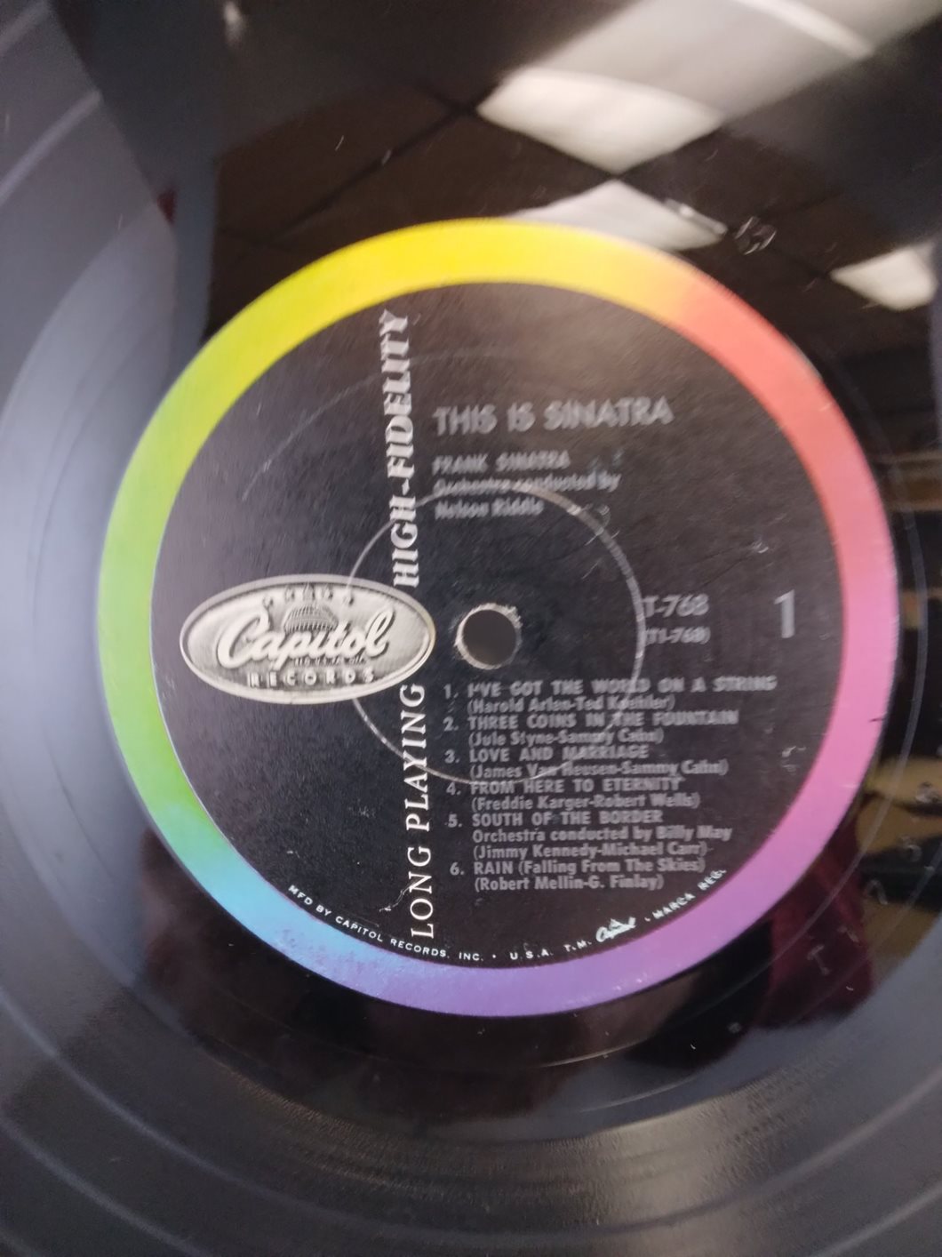 THIS IS SINATRA! - FRANK SINATRA [VINYL LP] T-768