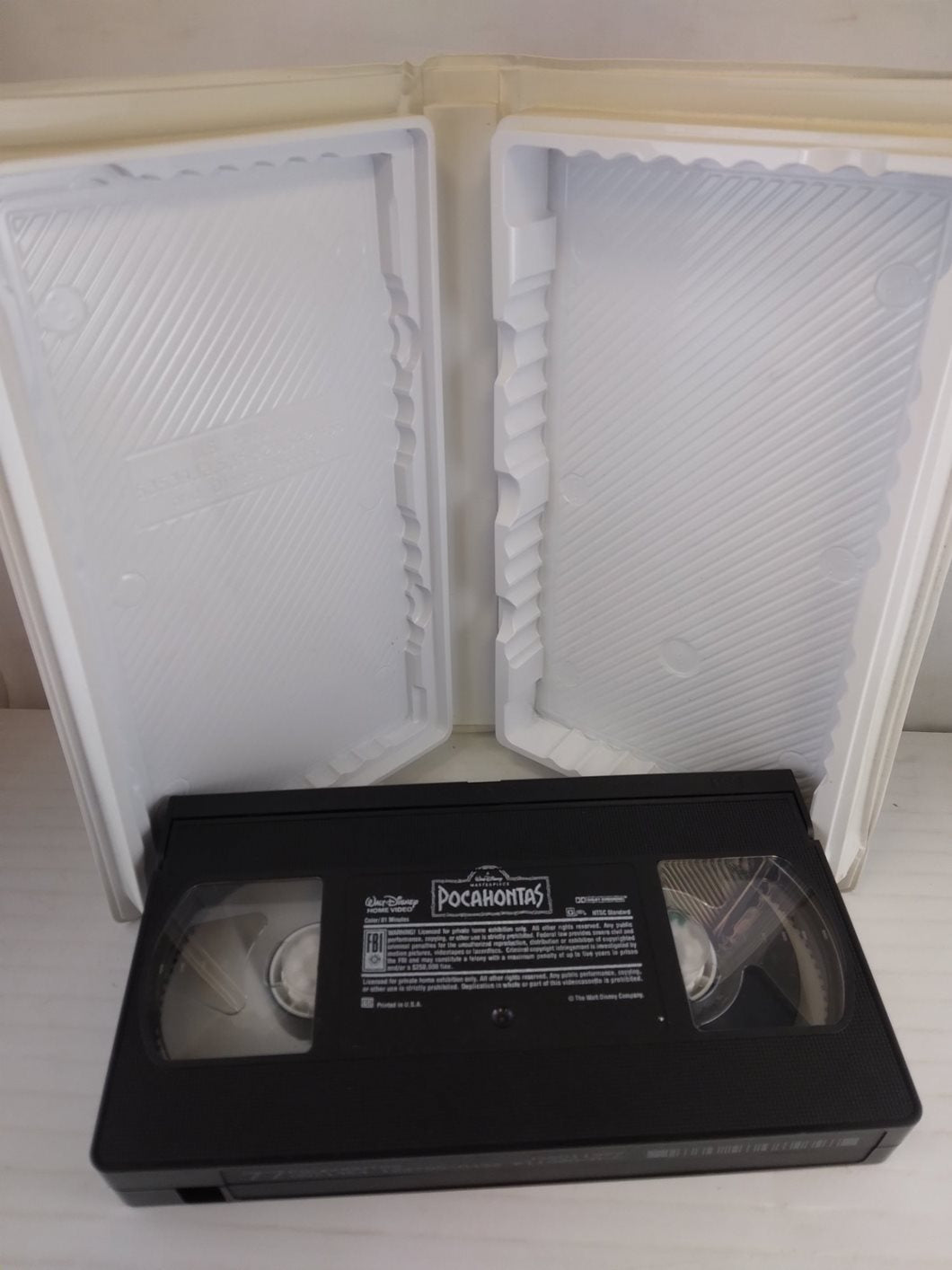 POCAHONTAS - WALT DISNEY VHS (MASTERPIECE COLLECTION)